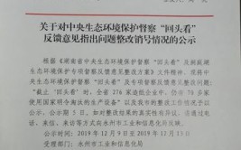 益阳市关于省第五环境保护督察组督察反馈意见整改落实情况的报告公开版