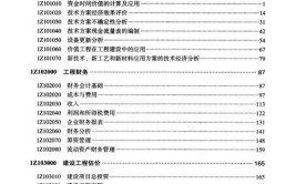 科普一级建造师教材封面及目录8位编码的真正含义