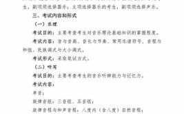 2024福建音乐统考科目有哪些