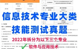 2018年山东省春季高考技能考试信息技术类专业考试样题