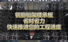 钢筋桁架楼承板在钢结构工程中的应用(桁架钢筋楼板钢梁模板)