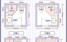 卫生间太小怎么布局更舒适？记下知识点再小也不怕(卫生间太小布局知识点记下)