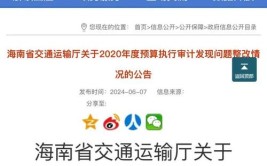 海南省交通规费征稽局海口分局发布公告二十则(附加费机动车辆单位送达罚款)