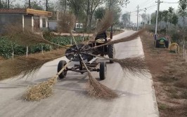 淮滨：自制扫地机为张里乡徐寨村“农村人居环境”添彩(人居环境淮滨物件添彩联播)