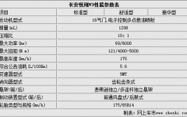 长安汽车悦翔(配置采用了油耗辅助这款)