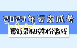 成考达到最低分数线就会被录取吗