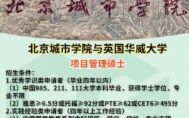 北京城市学院在职研究生报考官网（报名入口）