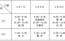 江苏：2024年普通高中学业水平合格性考试日程安排