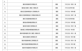 重庆新办建筑施工企业资质通过率196重庆不再放水了