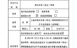 上海市绿化市容林业领域轻微违法行为依法不予行政处罚清单