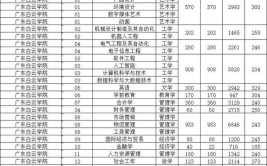 2024年广东公办二本大学排名大全