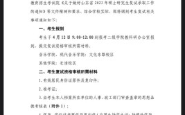 考研复试要到报考学校考吗