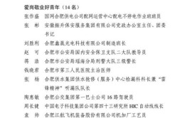 点赞！咱肥东又获荣誉！1家单位和2个人榜上有名~(肥东榜上有名单位荣誉扶贫)