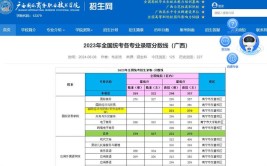 多少分能被广西职业技术学院录取