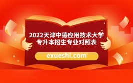 天津中德应用技术大学重点学科和重点专业有哪些？