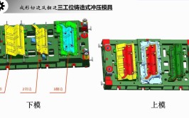 切边整形复合型刀块在汽车模具上的应用(切边整形制件刃口所示)