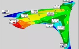 一汽模具：汽车翼子板回弹补偿方法(回弹补偿曲面零件变形)