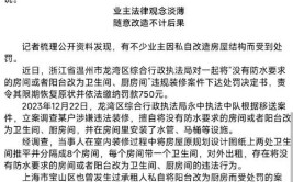 厨房改厕所！私自改造房屋结构谁来管？(业主阳台改造私自厨房)