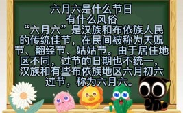 六月六是什么节日