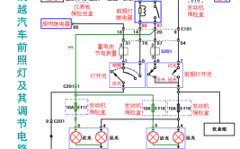 其实汽车电路很简单(很简单电路汽车顶灯回路)