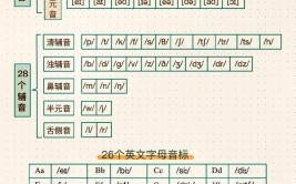 英语48个音标发音