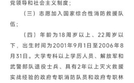 江西省2019年度国家综合性消防救援队伍第二次消防员招录现场复核须知