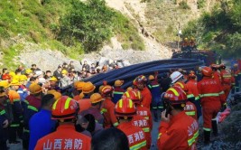 直击山西代县大红才铁矿透水事故救援现场(救援透水铁矿大红事故)