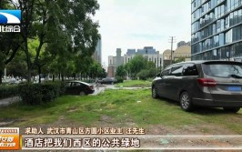 公共绿地竟成停车场 鲤城金龙街道古店社区将联合相关部门整改