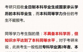 专科生报同等学力怎么考研