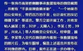 公安局长戴价值400万手表？警方回应了……(警方高架桥公安局长救援手表)