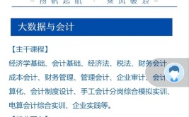 大数据与会计专业主要学什么
