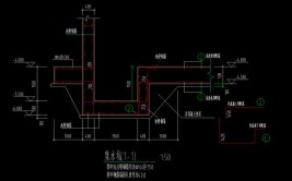 90度集水坑侧面垫层如何布置？(布置集水侧面如图所示)