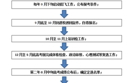 民航招飞录取程序是什么?