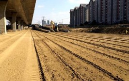 阳泉化义路南延建设工程开工(新闻网道路平路工程横断面)