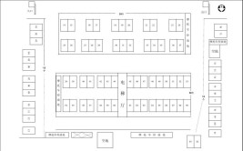 汽车库、修车库、停车场的总平面布局和平面布置的一般规定(修车汽车库平面停车场图示)
