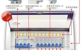 3张高清实物图，供大家参考(支路开关搭配配电箱方案)