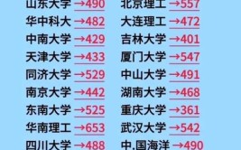 2024高考650分能上985哪些大学