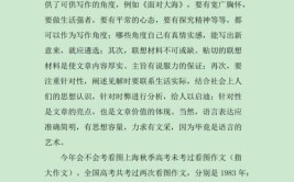 成考作文怎么写才能得高分