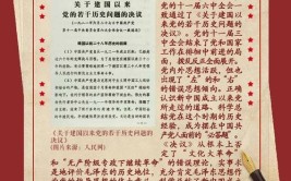 2024年关于若干历史问题的决议是在哪一年审议通过的