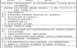 质量管理专员工作主要负责什么