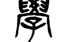 学是独体字吗