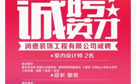 「招聘」58同城诚挚推荐企业装修1期(装饰设计招聘企业同城)