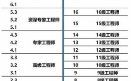 工程师怎么分类有哪种级别高级稀少工资与中级差距大