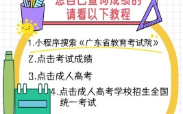 成人高考考完怎么查自己是否被录取