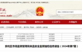 山西省市场监督管理局关于2024年第7期食品安全监督抽检情况的通告(超市蔬菜股份有限公司有限公司吕梁)