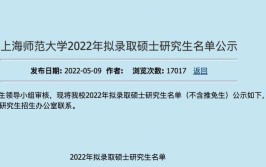 攻读上海师范大学在职研究生专科生能报吗？