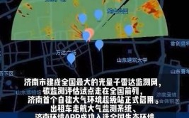 济南高新区已建成全国首张光量子雷达大气监测网(光量子高新区齐鲁首张大气)