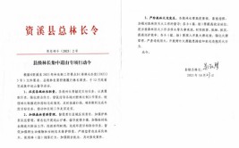 全面开展林长巡林工作 加强林业资源保护 浙江发布首个总林长令