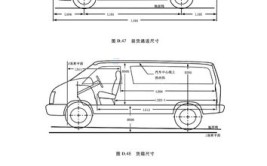 汽车产品图样画法(图样标线画法尺寸总成)