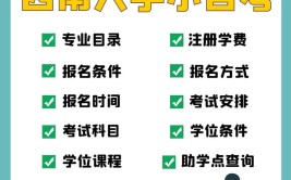 自考大学应该如何报名